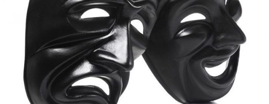 Happy - Sad Theater Masks